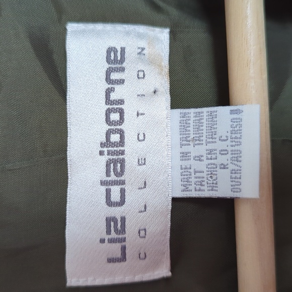 Liz Claiborne Collection Paisley Single Bitton Blazer - Picture 4 of 5